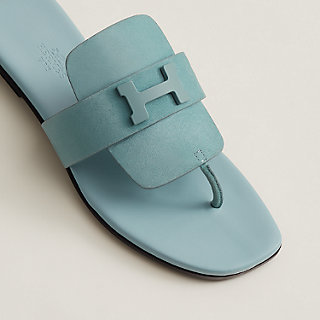 サンダル・ミュール HERMES Sandali Galerie 新作》エルメス ケリーバックル カーフサンダル アンピール